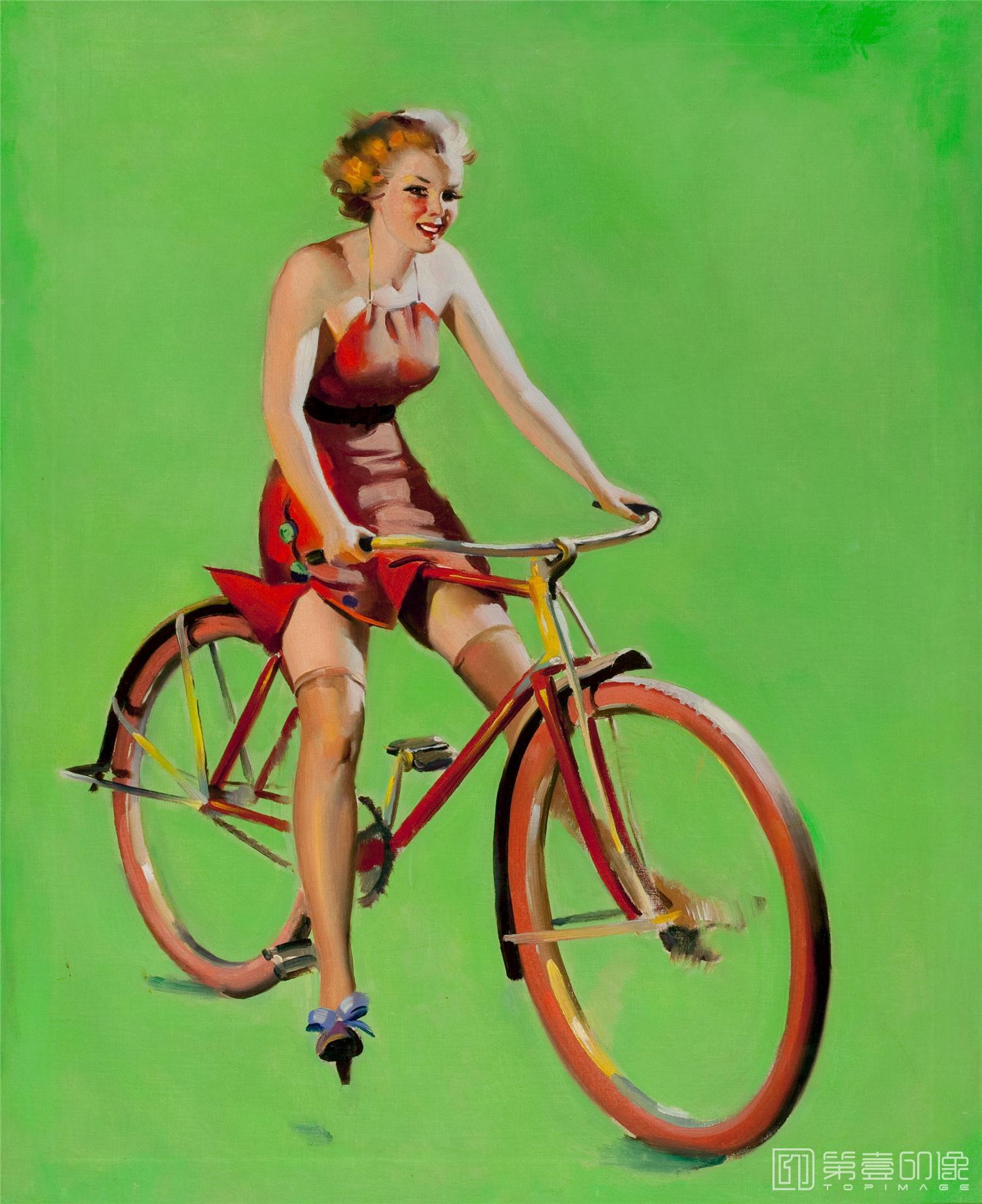 油画-吉尔·艾尔夫格雷恩 Gil Elvgren 作品集-88